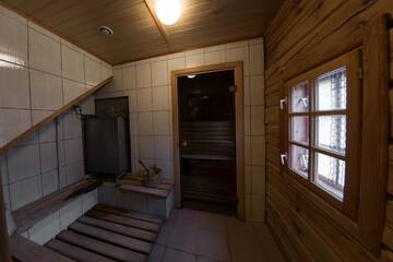 Фото номера Вилла с 2 спальнями Загородные дома Rupinskėliai г. Kazitiškis 6
